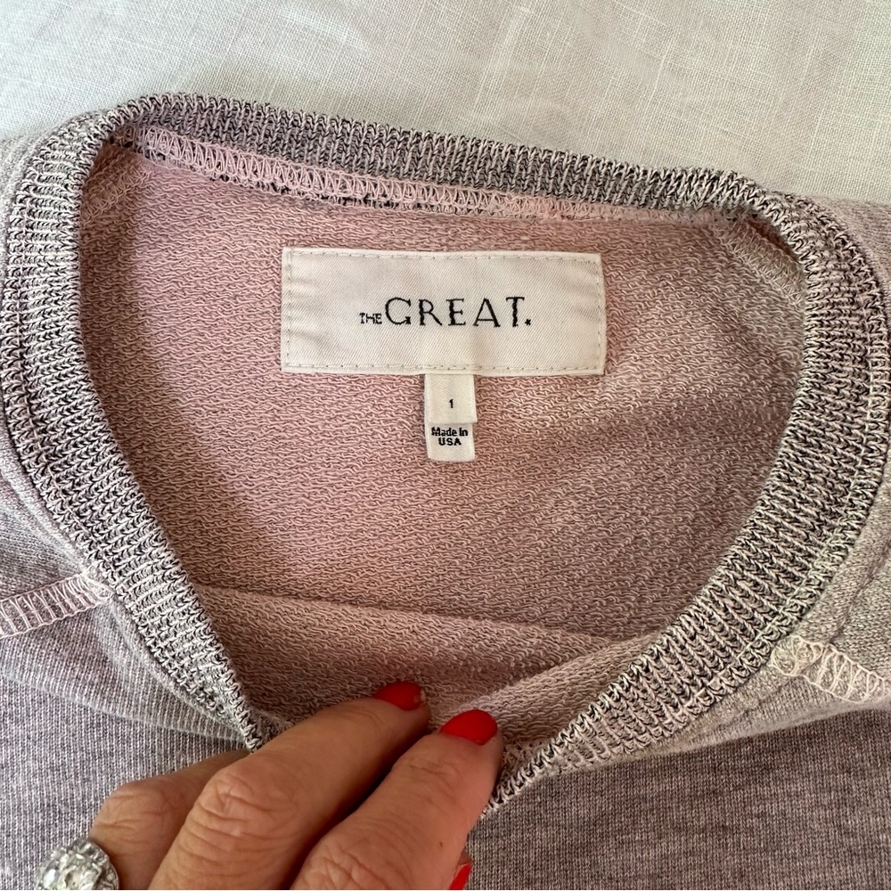 The GREAT | Shrunken Sweatshirt | 1 - Picture 5 of 8